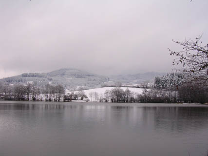 L'Etang des Claies sous la neige
